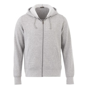 Women's <b>White</b> Solid Zip Up Hoodie Knitted Full Sleeve <b>Sweatshirt</b> with Pockets - Product Image 6