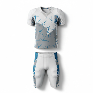 Uniforme de football américain robuste, de haute qualité, en spandex, avec coutures renforcées, maillots et pantalons d'équipe de football américain, fabricant en gros - Product Image 1