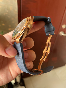 Reloj de Hombre Mecánico Automático de 41 mm, de Alta Gama, con Esfera Azul, Correa de Goma, para Negocios, Viajes y Uso Diario - Product Image 4