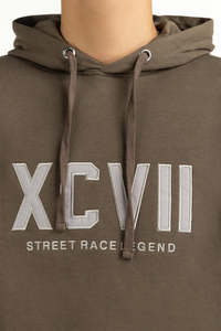 Sudadera con capucha de corte regular para hombre - Product Image 2