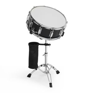 "14x5.5in Beginner Student Black Snare <b>Drum</b> Set with Drumstick Holder & Mute Pad Birch <b>Drum</b> Heads" - Product Image 6
