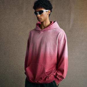 Felpa con Cappuccio Vintage in Cotone 100% 480g, Stile Streetwear Retrò, Oversize, Effetto Invecchiato, Personalizzabile, Vendita all'Ingrosso - Product Image 4