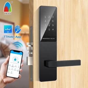 Aluminiumlegierung Passwort-Türschloss Schlüsselloses Smart-Türschloss für Heim- und Büronutzung TTlock App WLAN-Türschloss - Product Image 1