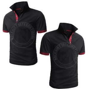 Polo en coton décontracté pour homme, léger, respirant, à manches courtes avec col boutonné pour le confort et le style - Product Image 5