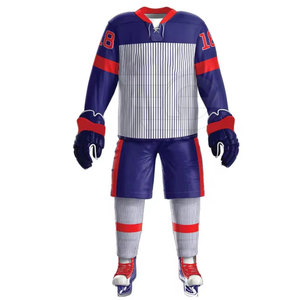 Uniforme de hockey sur glace personnalisé, fabrication directe d'usine, uniforme d'équipe de hockey sur glace, vêtements de sport haut de gamme, OEM - Product Image 2