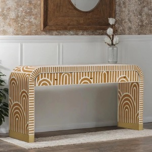 ILAHI's Bone Inlay <b>Drawer</b> Modern Design Agate Detailing <b>Storage</b> Portable Home Furniture - Product Image 4