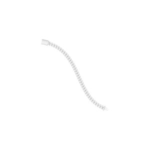 Bracelets chaîne cubaine REYES en or massif 14 carats de haute qualité avec diamant CVD de laboratoire taille ronde 6,02 carats, bijoux de luxe pour femme pour soirées - Product Image 2
