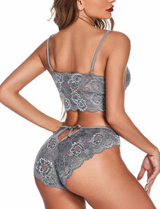 Conjuntos de sujetador y braga de bikini para mujer de calidad premium, tallas personalizadas, sujetadores sin costuras de talla grande con servicio ODM/OEM - Product Image 2