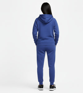 Conjunto Deportivo de Alta Calidad para Mujer, Sudadera con Capucha Corta y Cordón Ajustable, Diseño 3D en Relieve, Antibacterial, Blanco, para Invierno - Product Image 2