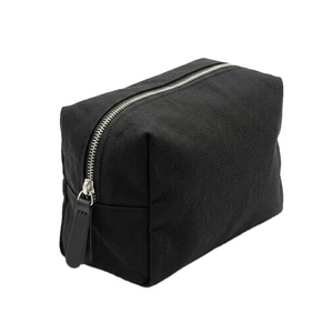 Sac à maquillage en toile pour femmes, organiseur de cosmétiques portable, trousse de toilette de voyage, pochette de rangement multi-compartiments, étui à fermeture éclair - Product Image 5