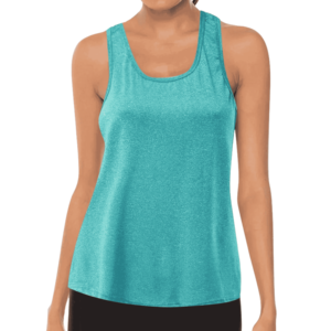 Débardeur sans manches en tricot Spandex/Coton écologique à séchage rapide pour femme, col rond, respirant, style décontracté et sportif, coupe classique - Product Image 4