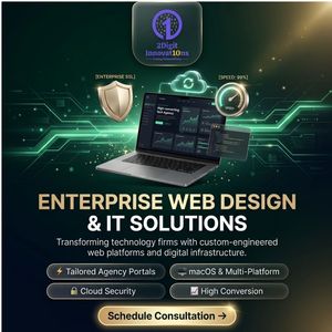 Diseño de Sitios Web para Servicios de TI y Desarrollo Web Personalizado para Agencias de Software y Empresas de Tecnología - Compatible con MAC OS, Stock Disponible - Product Image 1
