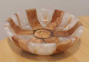 Bol à salade jetable en résine de style américain de haute qualité, fait main, poli miroir, compatible lave-vaisselle, écologique, pour soupes, nouilles et riz - Product Image 4