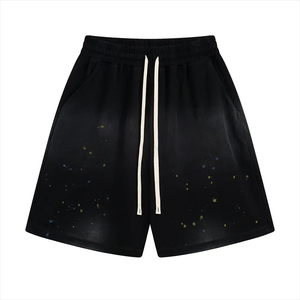 Shorts de sport décontractés pour hommes, vintage, écologiques, unis, à séchage rapide, avec logo personnalisé, respirants, de haute qualité, pour l'entraînement et la course à pied - Product Image 4