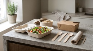 Kit de Couverts Jetables en Bois de Bouleau de Qualité Export, Écologique, pour Emballage Alimentaire – Ensemble Fourchette, Cuillère, Couteau Biodégradable pour la Restauration et les Compagnies Aériennes - Product Image 1