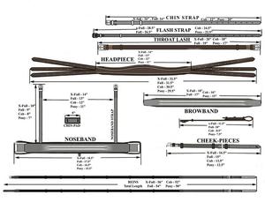 Brida de Cuero Negro de Primera Calidad con Diadema de Cristal para Caballo - Product Image 6