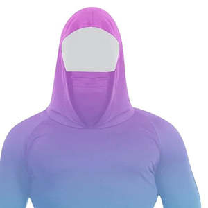 Sweat à capuche de pêche personnalisé à séchage rapide en polyester avec impression par sublimation, faible MOQ, chemises de pêche - Product Image 3