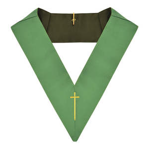 Collar Masónico de la Logia Azul de EE. UU., Cadena Masónica Hecha en Pakistán, Bordado Rito de la Logia - Product Image 5