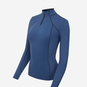 Chemise d'équitation pour femmes Econex Sports OEM, respirante, imprimée, en maille haute densité, manches longues, sous-vêtements de sport en spandex, séchage rapide - Product Image 2