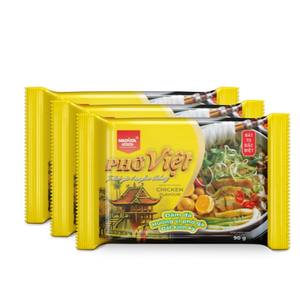 Fideos Instantáneos OEM con Sabor a Pollo, Estándar Alimentario GMP, Pho Vietnamita Tradicional, Paquete Grande - Product Image 4