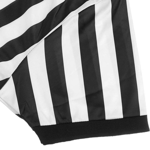 Men's Custom Knitted Fabric Football <b>Referee</b> Uniform Customizable Shirt Uniform Short Sleeve Digital Printing Match Judge Shirt - Product Image 6
