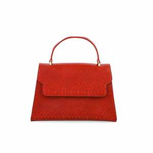 Sac à bandoulière rouge décontracté pour femme P55632 - Product Image 3