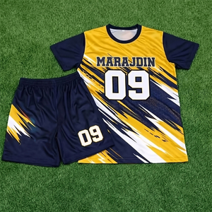 Conjunto de Uniforme de Fútbol Personalizado Premium, Uniformes de Fútbol de Equipo Personalizables, Kit de Camiseta de Fútbol Totalmente Personalizable con Nombres y Números de Jugadores - Product Image 4