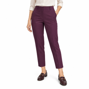2026 Fit Polyester/Cotton <b>Fleece</b> High Street Winter Casual <b>Joggers</b> <b>Women</b> Elastic Waist Straight Leg Solid Color - Product Image 1