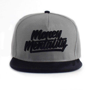 หมวกแก๊ปปักลาย Money Mentality สีดำ ผ้าฝ้าย 6 แผง ปรับขนาดได้ สไตล์สตรีท ยูนิเซ็กส์ - Product Image 6
