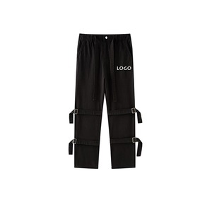 Custom Winter Sweatpants Manufacturer Heavy Fleece Cotton Polyester Joggers Embroidery Private Label OEM ODM Factory Supplier - Product Image 3