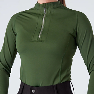 เสื้อขี่ม้าแขนยาวสำหรับผู้หญิงรุ่นใหม่ล่าสุด สีสันตามสั่ง สำหรับขี่ม้าแบบอีควอเชริสต์ - Product Image 5