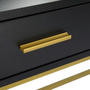 FCH Large <b>Makeup</b> <b>Vanity</b> Set with 10 LED Bulbs Cushioned Stool 3 Storage Shelves 2 Drawers Dressing Table and Dresser - Product Image 2