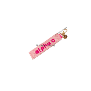 Hot Selling Beaded Keychains <b>Bags</b> Accessories School College Inspired Handmade Women Fashion Latest Designs keychains - Product Image 1