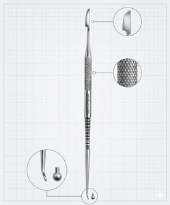 Cuchilla profesional Hylin para cera y modelado, instrumento dental de laboratorio de doble punta de acero inoxidable para esculpir cera - Product Image 5