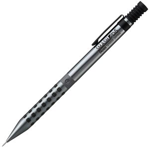 Crayon mécanique Pentel SMASH Q1005 N 0,5 mm, corps métallique gris foncé, impression UV, dessin, écriture, croquis, école, bureau - Product Image 1