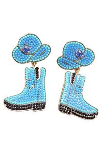 Fashionable Handcraft Embroidery Chappell Roan <b>Halloween</b> Beaded Dangle Drop Design <b>Earrings</b> And Designer By Hiba Enterprises - Product Image 4