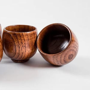 Tasses de voyage en bois écologiques, tasses en bois artisanales, prix négociable - Product Image 4