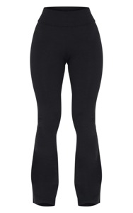 Pantalones de yoga de cintura alta para mujer, de pierna ancha, con logo personalizado, corte de bota, para fitness, directo de fábrica - Product Image 6