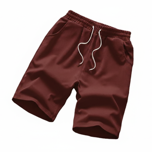 Custom Embroidery logo Summer casual wear Shorts for mens with Drawstrings custom printed French Terry Sweat Shorts for mens - Product Image 4