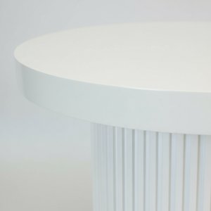 Mesa Auxiliar de Diseño Moderno, Mesa de Centro con una Sola Pata, Color Marrón Claro, Mueble de Hogar de Lujo y Duradero, Color Dinámico - Product Image 5