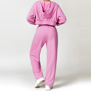 Ensemble de survêtements décontractés pour femmes en gros, sur mesure, coupe ajustée, les plus vendus, survêtements pour femmes au meilleur prix 2026 Maker - Product Image 3