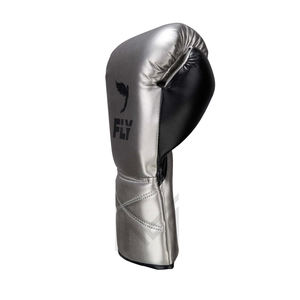 Gants de boxe Fly pour l'entraînement au combat, OEM ODM, nouveaux, confortables, professionnels, personnalisés, argentés, en vente - Product Image 3