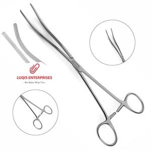 คีมคีบ Kocher แบบมีฟันหยักตามยาว สำหรับผ่าตัด หยุดเลือด ทำจากสแตนเลส อุปกรณ์ผ่าตัดทางการแพทย์ - Product Image 1