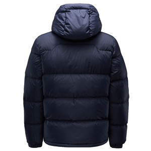 Veste d'hiver unisexe personnalisée, épaisse, de haute qualité, imperméable, coupe-vent, respirante, écologique, avec col montant et capuche - Product Image 2