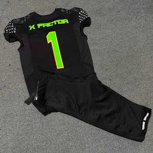 Premium Quality Custom American Football Uniform Jersey, Pants, And <b>Socks</b> 100%Polyester Men's American Football Set - Product Image 3