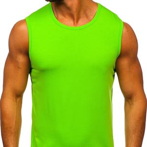 เสื้อกล้ามผู้ชายผ้าฝ้าย/โพลีเอสเตอร์ ระบายอากาศได้ดี ไซส์ใหญ่ สวมใส่สบาย เหมาะสำหรับลำลองและออกกำลังกาย ขายส่ง - Product Image 1