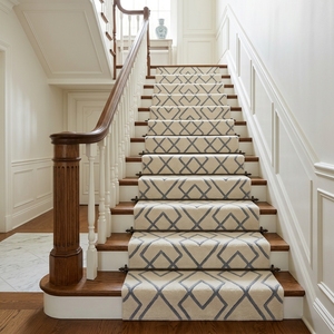 Custom Luxury <b>Kitchen</b> <b>Runner</b> <b>Rug</b> Geometric Diamond Pattern Hand Tufted Long Carpet Wholesale Manufacturer Supply - Product Image 4