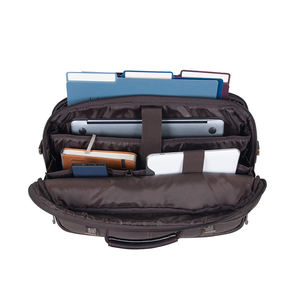 Elegante Bolso Mensajero Vintage de Poliéster para Hombre, Mochila Premium para Viajes, Negocios, Oficina, Uso Diario, Cierre de Cremallera Impermeable - Product Image 4