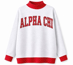 Nouveau Pull Tricoté Tendance Oversize à Col Montant avec Applique Lettres Brodé Personnalisé Écologique Hiver/Automne - Product Image 1