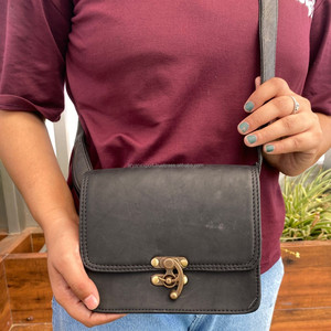 ¡Novedad de 2024! Bolsos de hombro de cuero genuino de alta calidad de tamaño pequeño, bolsos cruzados de diseñador de lujo a la moda para mujer - Product Image 3